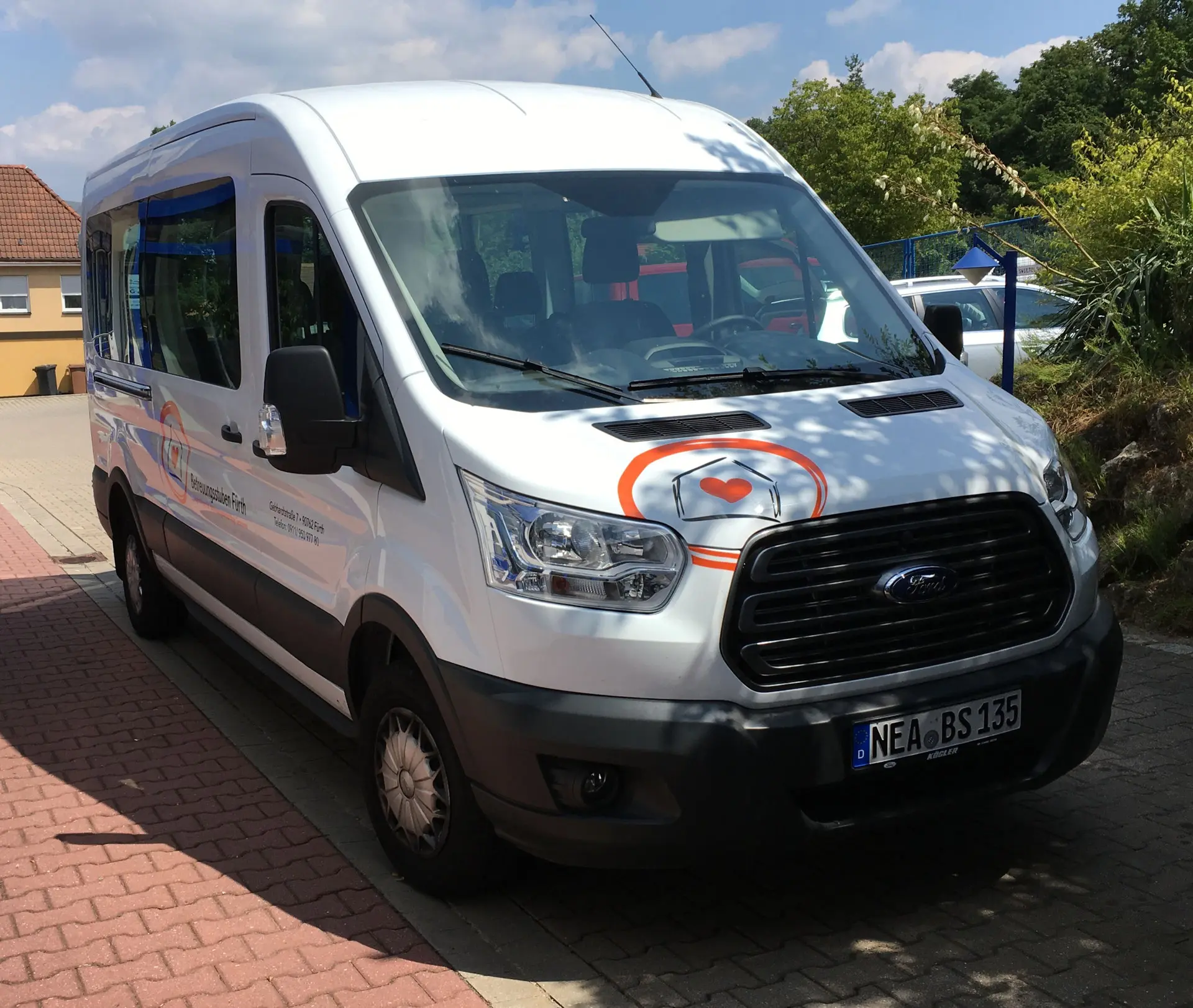 Transporter Beschriftung